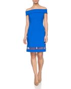 Halston Heritage Off-The-Shoulder Sheath Dress - Lyst