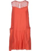 Rag & Bone Short Dress - Lyst