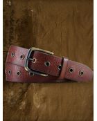 Denim & Supply Ralph Lauren Grommet-Trim Leather Belt - Lyst
