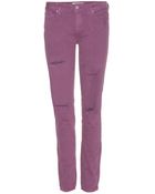 Paige Skyline Ankle Skinny Jeans - Lyst