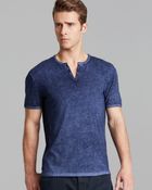 John Varvatos Usa Moroccan Henley - Lyst