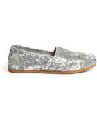 Toms Brushed Metal Classics Slipons - Lyst