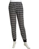 Greylin Pull-On Wide Graphic-Print Satin Pants - Lyst