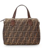 Fendi Zucca Top Handle Bag - Lyst