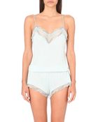 Eberjey Cassandra Teddy Playsuit - Lyst