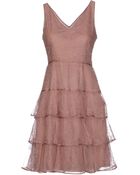 Valentino Short Dress - Lyst