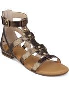 Marc Fisher Brandi Flat Gladiator Sandals - Lyst