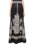 Temperley London High-Waisted Embroidered Skirt - Lyst
