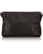 Karen Millen Soft Leather Satchel - Lyst