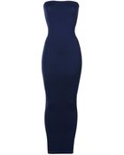 Wolford Long Dress - Lyst