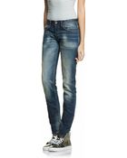 Patrizia Pepe 5 Pocket Stretch Denim Jeans - Lyst
