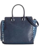 Big Buddha Warren Satchel With Strap - Lyst