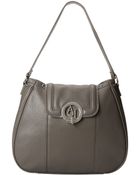 Armani Jeans Saffiano Shoulder Bag - Lyst