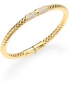 Michael Kors Skorpios Braided Bangle Bracelet - Lyst