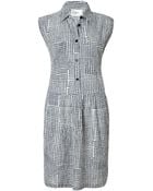 Leon & Harper Spot Printed Cotton Dress - Lyst