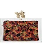 Charlotte Olympia Dragon Pandora Perspex Clutch - Lyst
