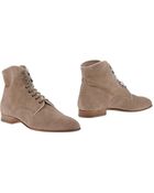 Santoni Ankle Boots - Lyst