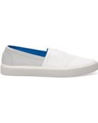 Toms White Full Grain Leather Men'S Avalon Sneakers - Lyst