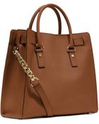 Michael Kors Hamilton Large Saffiano Leather Tote - Lyst