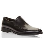 Bruno Magli Black Dress Loafers - Lyst
