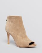 Joie Booties Edison High Heel - Lyst