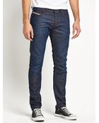 Diesel Mens Tephar 837n Slim Tapered Jeans - Lyst