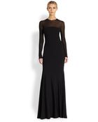 Antonio Berardi Longsleeve Gown - Lyst
