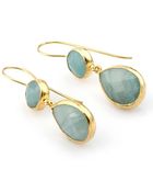 Toosis Aventurine Long Drops Earring - Lyst