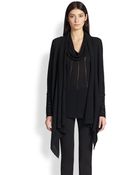 Donna Karan New York Wool Cardigan - Lyst