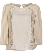 Patrizia Pepe Blouse - Lyst