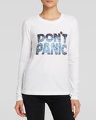Marc By Marc Jacobs Tee - Don'T Panic - Lyst