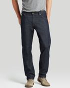 Raleigh Denim Jeans - Alexander Straight Fit In Resin - Lyst