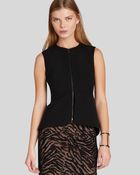 BCBGMAXAZRIA Top Abrielle Peplum - Lyst