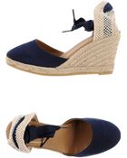 Espadrilles heels wedges wedge shoes wedge sandals - Lyst