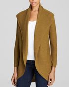 Eileen Fisher Merino Wool Open Cardigan - Lyst