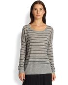 Vince Superwash Striped Sweater - Lyst
