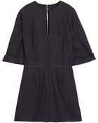 Valentino Stretch-Denim Playsuit - Lyst