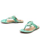 Rachel Zoe Graden Thong Sandals - Parrot - Lyst