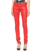 Ag Adriano Goldschmied The Super Skinny Legging Jeans - Leatherette Sugar Maple - Lyst