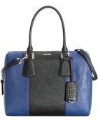 Calvin Klein Kate Saffiano Satchel - Lyst