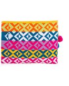 Sophie Anderson Marilu Woven-Cotton Clutch - Lyst