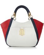 Tommy Hilfiger Th Mono Grammed Leather Shopper - Lyst