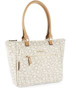 Calvin Klein Hudson Leather Tote - Lyst