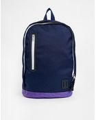Asos Zip Backpack - Lyst