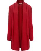 Mantu Red Cashmere Long Cardigan - Lyst