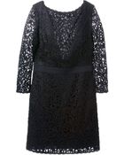 Tory Burch V-Back Lace Dress - Lyst