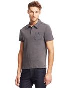 Kenneth Cole New York Pocket Polo Shirt - Lyst