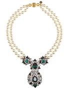 Shourouk Swan Crystal-Embellished Necklace - Lyst