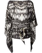 Roberto Cavalli Printed Blouse - Lyst