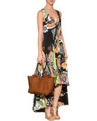Etro Silk Midi Dress - Lyst